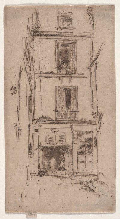 Rue des Bons Enfants, Tours da James Abbott McNeill Whistler