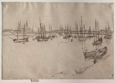 San Giorgio, Venezia, 1886 da James Abbott McNeill Whistler