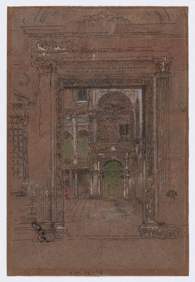 San Giovanni Apostolo ed Evangelista da James Abbott McNeill Whistler