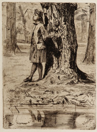 Seymour, 1859 da James Abbott McNeill Whistler