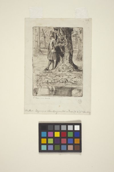 Seymour Sotto un Albero da James Abbott McNeill Whistler