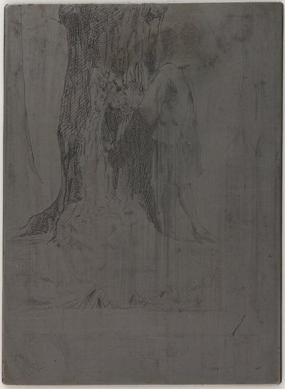 Seymour sotto un albero, 1859 da James Abbott McNeill Whistler