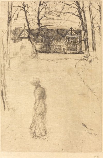 Speke Hall, No.1 da James Abbott McNeill Whistler