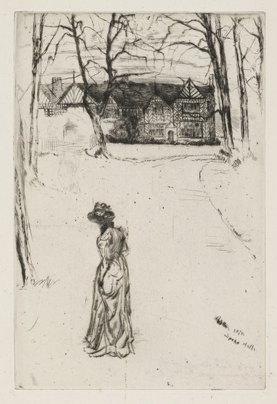 Speke Hall, No. 1, 1870 da James Abbott McNeill Whistler