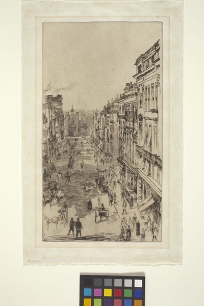 Via St. James da James Abbott McNeill Whistler
