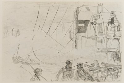 La vita in barca di Stevens da James Abbott McNeill Whistler