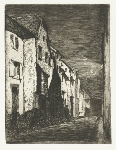 Strada a Saverne da James Abbott McNeill Whistler