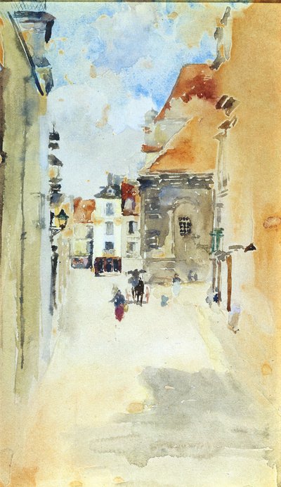 Scena di strada, c.1888 da James Abbott McNeill Whistler