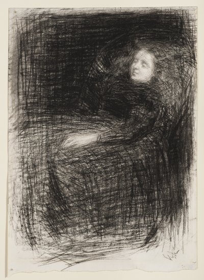 Studio per "Il dormiente", 1863 da James Abbott McNeill Whistler