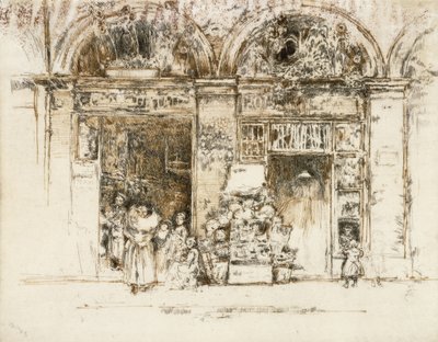Girasoli, Rue des Beaux-Arts da James Abbott McNeill Whistler