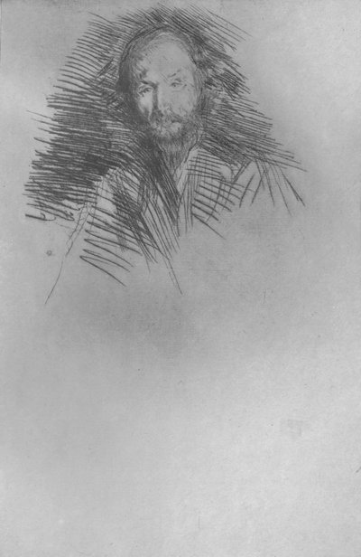 Swinburne, c1877, 1904 da James Abbott McNeill Whistler