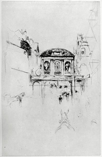 Temple Bar da James Abbott McNeill Whistler