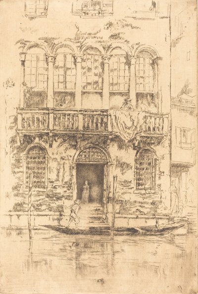 Il balcone, 1879-1880 da James Abbott McNeill Whistler