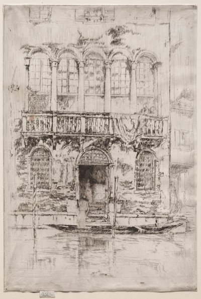 Il Balcone da James Abbott McNeill Whistler