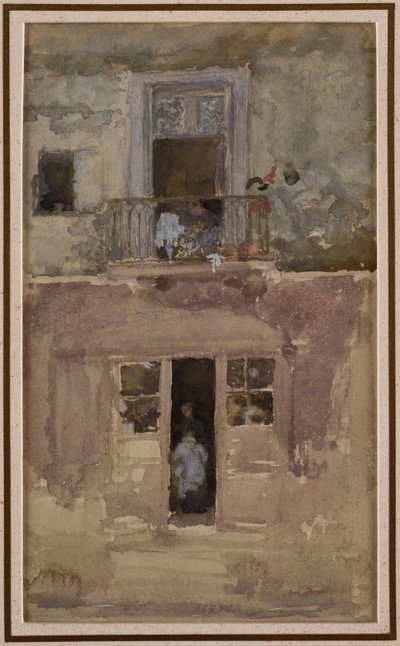 Il balcone, c.1888 da James Abbott McNeill Whistler