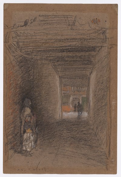 I mendicanti - Inverno, fine 1879 o inizio 1880 da James Abbott McNeill Whistler