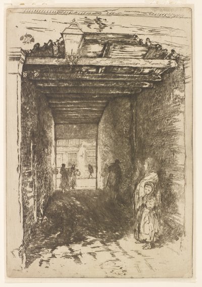 I mendicanti, 1879-1880 da James Abbott McNeill Whistler