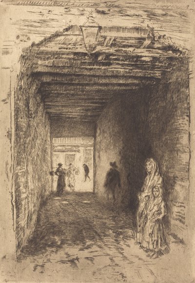 I mendicanti, 18791880 da James Abbott McNeill Whistler
