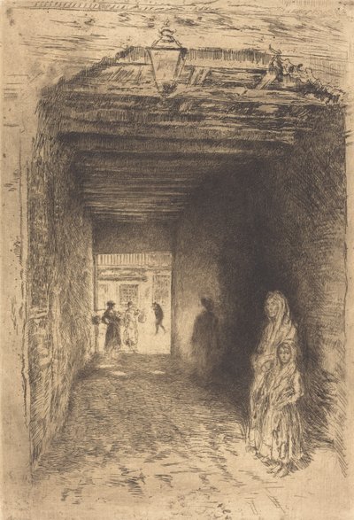 I mendicanti, 1879-1880 da James Abbott McNeill Whistler