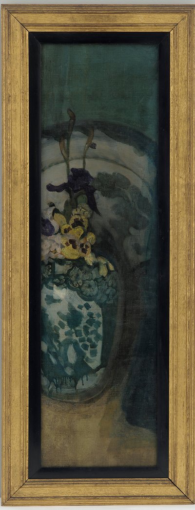 La ragazza blu frammento: Viola e Blu, 1872-1876 da James Abbott McNeill Whistler