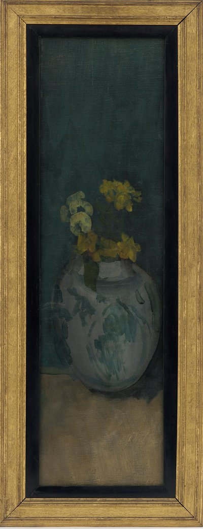 La Ragazza Blu (frammento): Giallo e Blu, 1872-1876 da James Abbott McNeill Whistler