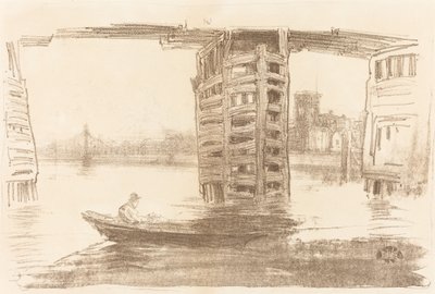 Il grande ponte, 1878 da James Abbott McNeill Whistler