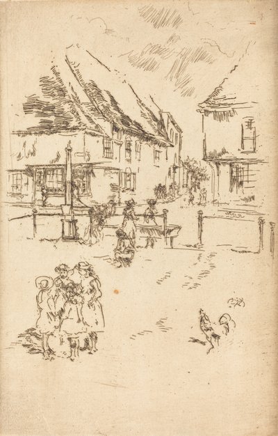 Il Gallo e la Pompa da James Abbott McNeill Whistler