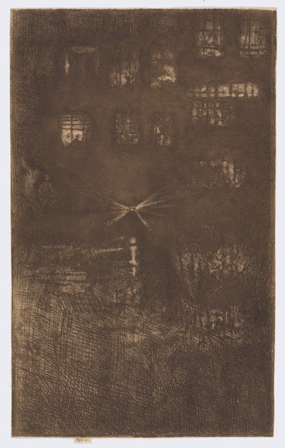 La Casa della Danza: Notturno da James Abbott McNeill Whistler