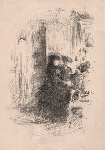 Il Duetto, 1894 da James Abbott McNeill Whistler
