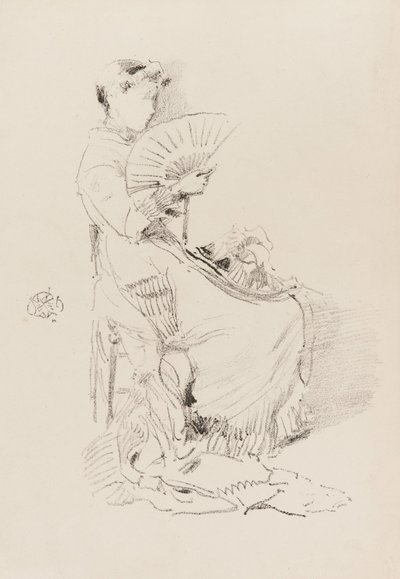 Il ventaglio da James Abbott McNeill Whistler