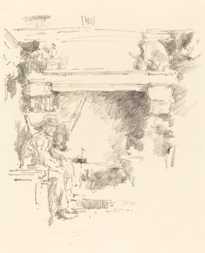 Il caminetto da James Abbott McNeill Whistler