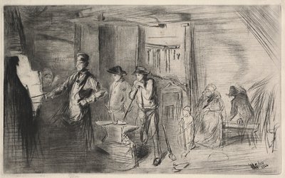 La fucina, 1862 da James Abbott McNeill Whistler