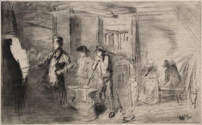 La forgia da James Abbott McNeill Whistler