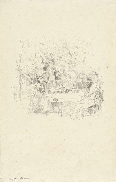 Il giardino da James Abbott McNeill Whistler