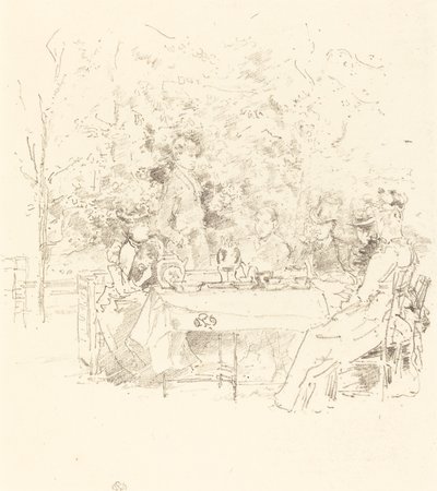 Il Giardino da James Abbott McNeill Whistler