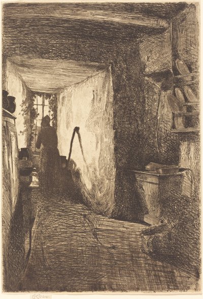 La cucina, 1858 da James Abbott McNeill Whistler