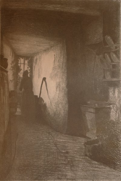 La cucina, 1858 da James Abbott McNeill Whistler