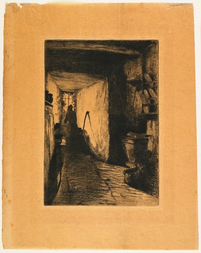 Die Küche, aus The French Set da James Abbott McNeill Whistler