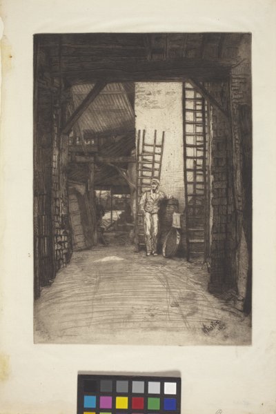 Il calcinatore da James Abbott McNeill Whistler