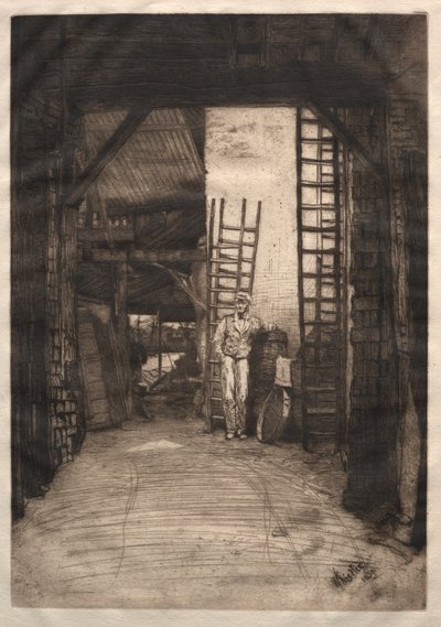 Il calcinatore da James Abbott McNeill Whistler