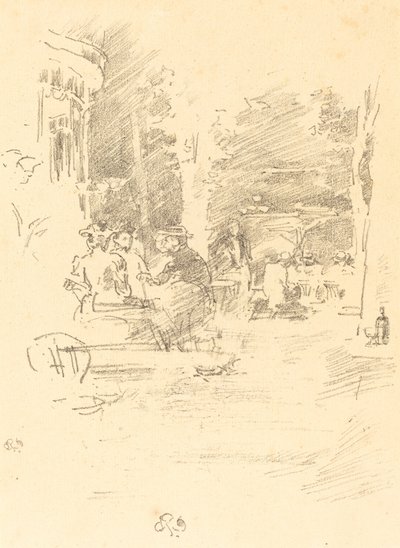 Il piccolo caffè au Bois da James Abbott McNeill Whistler