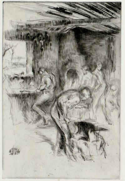 La piccola fucina da James Abbott McNeill Whistler