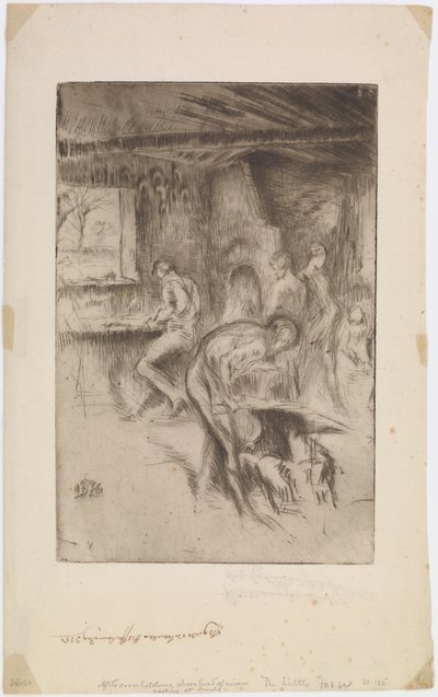 La piccola fucina, Liverpool da James Abbott McNeill Whistler