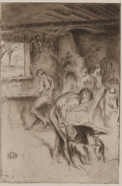 La piccola fucina, Liverpool da James Abbott McNeill Whistler
