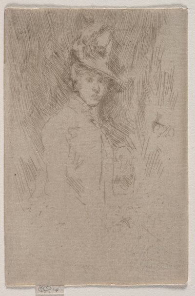 Il piccolo cappello da James Abbott McNeill Whistler