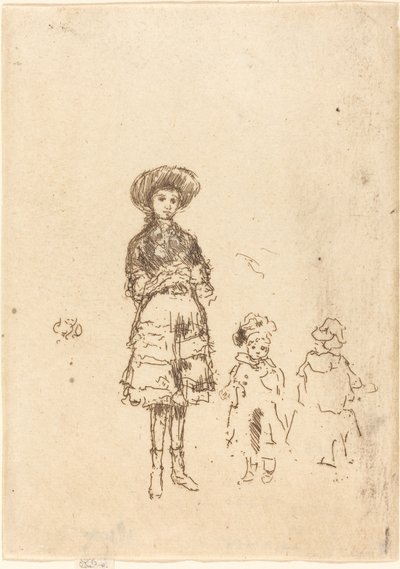 La piccola infermiera da James Abbott McNeill Whistler