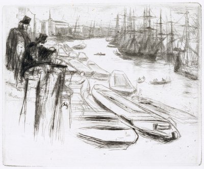 La Piccola Pozza, No.1 da James Abbott McNeill Whistler