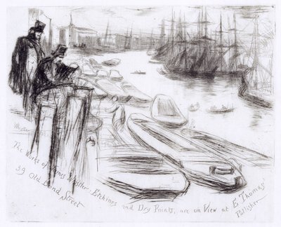 La Piccola Pozza, No.2 da James Abbott McNeill Whistler