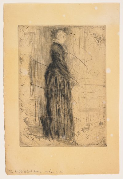 Das kleine Samtkleid da James Abbott McNeill Whistler