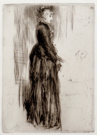 Il piccolo vestito di velluto da James Abbott McNeill Whistler